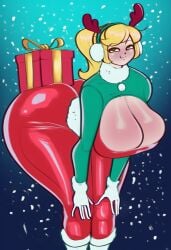 vanessa (fnaf) from christmas by lubbasdump