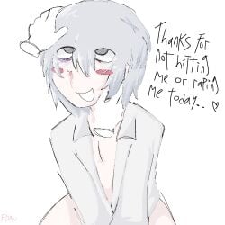 1boy abuse abused_male bleeding_nose death_note kidnapped kidnapped_male male_only nate_river near rape submissive_male twink