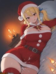 lucy heartfilia from christmas by rinkoai
