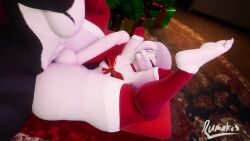 2boys 3d 3d_animation anal anal_sex animated anthro anthro_on_anthro asriel_dreemurr barefoot christmas christmas_outfit christmas_present christmas_tree curvaceous curvy curvy_figure curvy_male fat_ass feet femboy floor floor_sex furry gay gay_anal gay_male gay_sex indoors indoors_sex male/male male_only rug rumakis sound tagme thick_thighs undertale undertale_(series) video yaoi