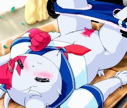 1girls anthro assisted_exposure blush bottomless clothed exposed_pussy female forced_exposure fur furry furry_only g-sun genitals nintendo panties panties_around_leg pokemon pokemon_(species) pubes pubic_hair pussy shorts sleeping solo_focus undressing zangoose