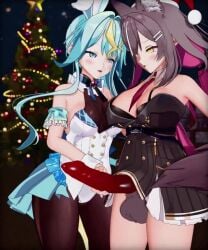 1futa 1girls 2025 3d 3d_animation animal_ear_fluff animal_genitalia animal_humanoid animal_penis animated animation balls ballsack bare_shoulders bedroom_eyes big_breasts big_cock big_penis big_thighs black_hair blonde_hair blue_eyes blue_hair blush blushing bottomless bottomless_futa breasts bunny bunny_costume bunny_ears bunny_girl bunnysuit canid canine canine_genitalia canine_penis canis chisaka_airi christmas christmas_decorations cleavage clothed clothed_female clothing cock curvaceous curvy curvy_body curvy_female curvy_figure curvy_hips dick evilzorak futa_on_female futa_with_female futanari handjob hi_res highres intersex intersex/female kaminari_clara knot knotted_penis large_cock large_penis leotard longer_than_10_seconds loop looping_animation masturbation multicolored_hair opennsfwsp pantyhose penis phase_alias phase_connect phase_kaleido pink_hair ponytail rabbit rabbit_ears rabbit_girl revealing_clothes santa_hat short_video shorter_than_30_seconds skimpy skimpy_clothes sound stockings tagme testicles thick thick_hips thick_thighs thighs tied_hair two-tone_hair video virtual_youtuber voluptuous vtuber wide_hips xype3d yellow_eyes yellow_hair