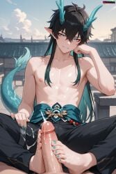 dan heng from honkai (series) by velutinx