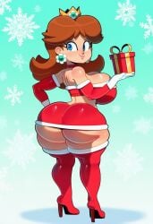 princess daisy from christmas by lubbasdump