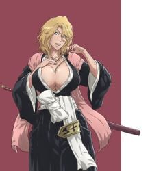 matsumoto rangiku from bleach by sonzhondaya