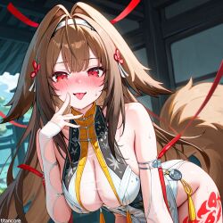 thiren from zenless zone zero by (titancore)