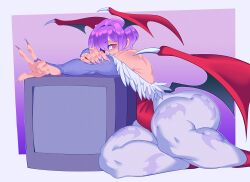 lilith aensland from darkstalkers by tecfuzz