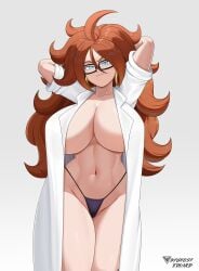 android 21 from dragon ball by byghosteduard