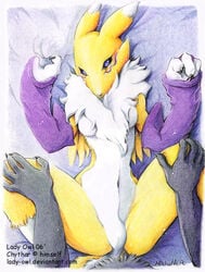 anthro breasts color digimon female fur furry lady_owl lying male male_pov nude on_back pov renamon sex spread_legs tagme