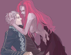 1boy1girl capcom devil_may_cry devil_may_cry_3 nevan succubus vergil