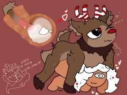 ginger (dandy's world) from christmas by thatsexyrat