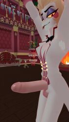 lucifer morningstar (hazbin hotel) from christmas by espeeyy