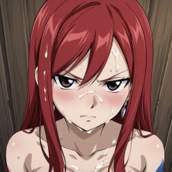 erza scarlet from fairy tail by haremoverlord