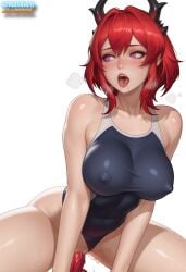 laevatain (arknights: endfield) from arknights by bleu