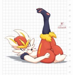 cinderace from game freak by razgrizdl
