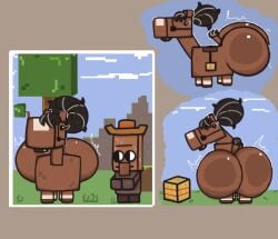 horse (minecraft) from minecraft by succ2