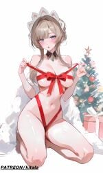 sandrone (genshin impact) from christmas by kitala