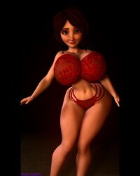 1girls 3d animated artist_name big_breasts big_hero_6 blender bra breasts brown_hair busty cass_hamada curvaceous curvy dancing disney drakepowers female female_focus female_only hazel_eyes hyper_breasts large_breasts legs light-skinned_female light_skin looking_at_viewer lower_body marvel milf no_sound panties short_hair solo solo_female solo_focus thick thick_legs thick_thighs thighs topless topless_female upper_body video voluptuous