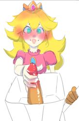 princess peach from mario (series) by lord moku