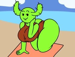 1girls ass beach big_ass big_breasts big_butt breasts butt cactus carmen_(the_amazing_world_of_gumball) cartoon_network curvy female female_only hips huge_ass huge_breasts huge_butt large_ass large_breasts large_butt lying revealing_clothes smile smiling solo solo_female swimsuit the_amazing_world_of_gumball thick thick_ass thick_thighs thighs wide_hips