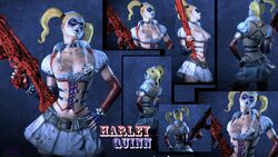 1girls 3d 3d_(artwork) batman:_arkham_asylum batman_(series) big_breasts crafted_lightning dc dc_comics harley_quinn harley_quinn_(arkham) harley_quinn_(arkham_asylum) tagme