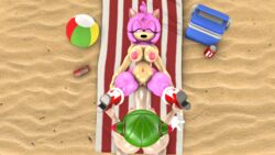 3d 3d_(artwork) 5_fingers alien amy_rose blueapple breasts cosmo_the_seedrian eyelashes female fingers furry futanari green_eyes green_hair half-closed_eyes hedgehog penis pink_hair sonic_(series) tan_body veiny_penis