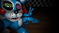 1boy 2021 3d 3d_(artwork) animatronic anthro balls barefoot black_nose blue_body checkered_wall close-up detailed digital_media_(artwork) erection eyelashes feet five_nights_at_freddy's five_nights_at_freddy's_2 genitals gesture glistening glistening_arms glistening_body glistening_eyes glistening_face glistening_head glistening_legs green_eyes guitar humanoid_genitalia humanoid_penis lagomorph leporid long_ears long_penis machine male male_only mammal multicolored_body musical_instrument narrowed_eyes nude on_stage one_eye_closed open_mouth penis pesky_fox plucked_string_instrument pose presenting presenting_balls presenting_penis rabbit raised_arm restaurant robot rosy_cheeks sitting smile solo source_filmmaker squint stage string_instrument toy_bonnie_(fnaf) v_sign video_games white_body