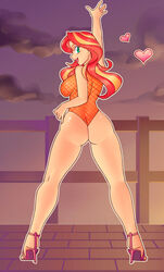 sunset shimmer from equestria girls by nauth