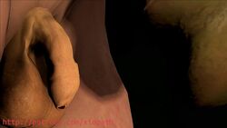 3d animated gay human_male light-skinned_male light_skin male male/male mp4 no_sound oral orc orc_male penis_lick tagme video xiopath