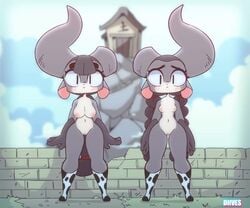 16:9 2_phut_hon 2girls 60fps :< animal_print animated anthro arms_at_sides bent_wrist big_breasts binggan blush blushing boots bottomwear bovid bovine braided_hair breasts cleavage clothed clothing completely_naked completely_nude completely_nude_female cow_print cowbell cute dance dancing diives duo embarrassed_dancing enf fap_to_beat female female_only footwear fur furry furry_only hai_phut_hon hair hands_behind_head horn humiliation interpolated looking_at_viewer looking_away mammal me!me!me!_dance meme mostly_nude music music_video naked naked_female navel nude nude_female original original_character public public_humiliation public_nudity pussy shaved_crotch shaved_pussy short_playtime shy small_breasts sound sound_warning swaying tagme video widescreen xingyun xingzuo_temple