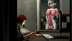 1futa 1girls 3d animated animatronic crossover dead_or_alive dead_or_alive_5 female five_nights_at_freddy's five_nights_at_freddy's_2 furry futa_only futanari human mangle_(fnaf) masturbation mila_(doa) no_sound nobody3 robot scottgames stroking video