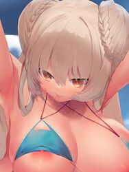 1boy 1girls animated areola_slip areolae armpits azur_lane bikini bikini_aside blue_bikini blue_sky bouncing_breasts breasts cowgirl_position cum cum_in_pussy cum_inside dark-skinned_male dark_skin day double_bun erection extremely_large_filesize female female_focus formidable_(azur_lane) formidable_(the_lady_of_the_beach)_(azur_lane) girl_on_top heart heart-shaped_pupils hetero high_resolution huge_breasts interracial large_filesize large_penis light-skinned_female light_skin longer_than_30_seconds male male_pov mattbam moaning mp4 nipples on_top outdoor_sex outdoors paid_reward paipan penetration penis pink_nipples pov sex sky sound straddling swimsuit symbol-shaped_pupils thick_thighs thighs uncensored vaginal video voice_acted