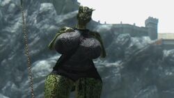 1girls 3d animated argonian ass bbw big_ass big_breasts breasts chubby clothed clothing coolmaster98 dancing deeja female female_only huge_ass huge_breasts looking_at_viewer no_sound scalie scalie_female scalie_only seductive skyrim swaying_hips tagme tail the_elder_scrolls thick thick_thighs video voluptuous