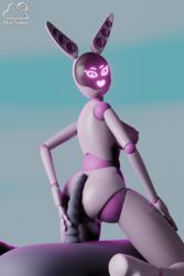 3d ass blender bunny_girl cavasomnia dildo robot robot_girl