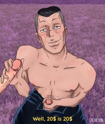 2boys diamond_is_unbreakable gachichan gay jojo's_bizarre_adventure male/male male_only okuyasu_nijimura penis tagme yaoi