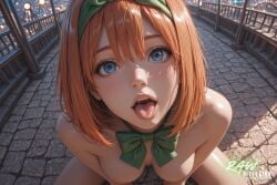 1girl ai_generated anime artist_name beautiful beauty blush breasts ecchi female hentai hi_res high_quality high_resolution highres naked nsfw nude nude_female partially_clothed patreon_username quintessential_quintuplets quintuplets rawdiffusion rule34 solo stable_diffusion the_quintessential_quintuplets tits uncensored watermark yotsuba_nakano