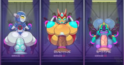 3boys 3girls accessory anal anthro bondage cumflation female glory_wall hasbro hi_res huge_ass huge_breasts huge_cock humanoid jewelry knot looking_at_viewer machine male nipples override penis prostitution pussy restrained robot robot_girl sex smile spitfire_(transformers) spread_legs spreading straight stuck_in_wall thick_thighs tongue tongue_out transformers turk128 wall whirl_(transformers) wide_hips