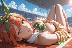 1girl ai_generated anime artist_name beautiful beauty blush breasts ecchi female hentai hi_res high_quality high_resolution highres naked nsfw nude nude_female partially_clothed patreon_username quintessential_quintuplets quintuplets rawdiffusion rule34 solo stable_diffusion the_quintessential_quintuplets tits uncensored watermark yotsuba_nakano