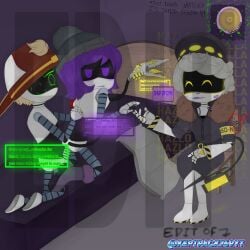 glitch_productions keptpack769 murder_drones n_(murder_drones) some_dude_who_loves_n_from_md tagme thad_(murder_drones) uzi_(murder_drones)