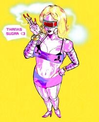1girl 1girls after_sex android android_girl belly belly_button bikini_bra blonde blonde-haired_female blonde_female blonde_hair blonde_hair_female bra breasts clavicle clothed cyborg ear_hoop ear_piercing ear_ring earring earrings fake_nails female female_only hand_on_hip heels humanoid humanoid_robot imminent_sex jewelry lips lipstick long_nails medium_breasts navel no_sex no_sex_(yet) pink_body pink_skin pink_skinned_female prostitute prostitution prostitution_machine red_lips red_lipstick robot robot_girl robot_humanoid scantily_clad sexy sexy_body sexy_female sexy_pose shiny shiny_body shiny_skin short_skirt skimpy skimpy_clothes skimpy_outfit skirt smoke smoking solo solo_female solo_focus standing thong thong_panties tube_top tubetop underwear underwear_visible wrist_cuffs