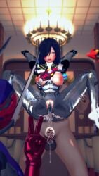 1boy 2girls 3d agent_six_(kamen_rider_zeztz) arian ass baku_yorozu big_ass big_breasts big_butt big_thighs breasts curvy curvy_figure female helmet heroine kamen_rider kamen_rider_zeztz kamen_rider_zeztz_(series) koikatsu kureha_miyamoto large_ass large_breasts lord_invoker lord_six miyamoto_kureha muscular_male panic_capsem sieg_(kamen_rider_zeztz) superhero superheroine supervillainess thick_thighs thighs tokusatsu villainess voluptuous