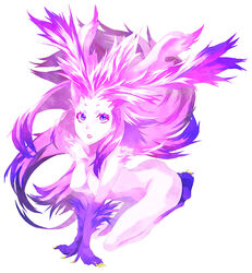 esper esper_terra female female_only final_fantasy final_fantasy_vi monster_girl nude pink_skin solo terra_branford