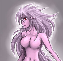 esper esper_terra female female_only final_fantasy final_fantasy_vi long_hair lowres pink_hair pink_skin pointy_ears red_eyes solo terra_branford