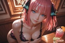 1girl ai_generated anime artist_name beautiful beauty blush breasts ecchi female hentai hi_res high_quality high_resolution highres naked nino_nakano nsfw nude nude_female partially_clothed patreon_username quintessential_quintuplets quintuplets rawdiffusion rule34 solo stable_diffusion the_quintessential_quintuplets tits uncensored watermark