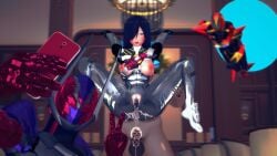 1boy 2girls 3d agent_six_(kamen_rider_zeztz) arian ass baku_yorozu big_ass big_breasts big_butt big_thighs breasts curvy curvy_figure female helmet heroine kamen_rider kamen_rider_zeztz kamen_rider_zeztz_(series) koikatsu kureha_miyamoto large_ass large_breasts lord_invoker lord_six miyamoto_kureha muscular_male panic_capsem sieg_(kamen_rider_zeztz) superhero superheroine supervillainess thick_thighs thighs tokusatsu villainess voluptuous