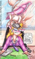 2009 anthro callie_briggs ek_goya office_lady swat_kats vaginal_penetration x-ray