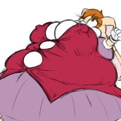 1girls anthro artist_request belly breasts brown_eyes brown_hair bunny dress eyelashes fat female female_focus female_only furry gloves hips lagomorph lagomorph_humanoid large_breasts milf mobian_(species) mom mother nipple_bulge overweight overweight_female rabbit sega sonic_(series) sonic_the_hedgehog_(series) stomach thick_thighs thighs unknown_artist vanilla_the_rabbit wardrobe_malfunction weight_gain wide_hips