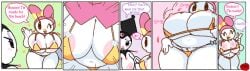 big_breasts bikini breasts cassettedream dream-cassette kuromi my_melody onegai_my_melody sanrio