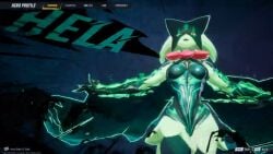 1girls 3d anthro cosplay female_only furry girl hela hela_(marvel_rivals) marvel marvel_comics marvel_rivals meowscarada mod pokemon pokemon_(species) solo woman