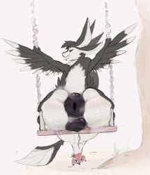 2026 3_fingers 3_toes 4_ears 4_toes animal_genitalia animal_vulva anthro anus anus_focus avali avian bedroom_eyes big_anus big_butt big_tail big_vulva biped bird black_anus black_body black_claws black_feathers black_finger_claws black_fur black_genitals black_hair black_sclera black_tail black_toe_claws black_vulva bodily_fluids body_blush bottom_heavy butt butt_blush butt_focus canine_genitalia canine_vulva chain claws closed_smile colored colored_sketch countershade_butt countershade_fur countershading digital_drawing_(artwork) digital_media_(artwork) digitigrade dragomor entwined_toes equine_anus equine_genitalia feathered_wings feathers feet fingers fur fyr_(fenrir784) gaping gaping_anus genital_fluids genital_focus genitals glistening glistening_butt glistening_genitalia hair half-closed_eyes hi_res huge_anus huge_butt hyper hyper_anus hyper_butt hyper_genitalia hyper_vulva legs_together long_tail looking_at_viewer looking_back looking_back_at_viewer maleherm_(lore) monotone_genitals mouth_closed multi_ear multicolored_body multicolored_fur musk narrowed_eyes neck_tuft nude nude_anthro open_mouth outside pawpads paws pear-shaped_figure pink_pawpads plant plump_labia presenting presenting_anus presenting_hindquarters puffy_anus purple_eyes raised_tail rear_view shaded simple_background simple_shading sitting sketch smile smug smug_face solo spread_arms spreading steam steaming_body steamy_butt swaying sweat sweaty_anus sweaty_butt sweaty_genitalia sweaty_vulva swing tail tail_over_shoulder teeth teeth_showing thick_tail thick_thighs toe_claws toes tree tuft tufted_fur underfluffies vaginal_fluids vulva white_background white_body white_feathers white_fur white_tail wide_hips winged_arms wings wood